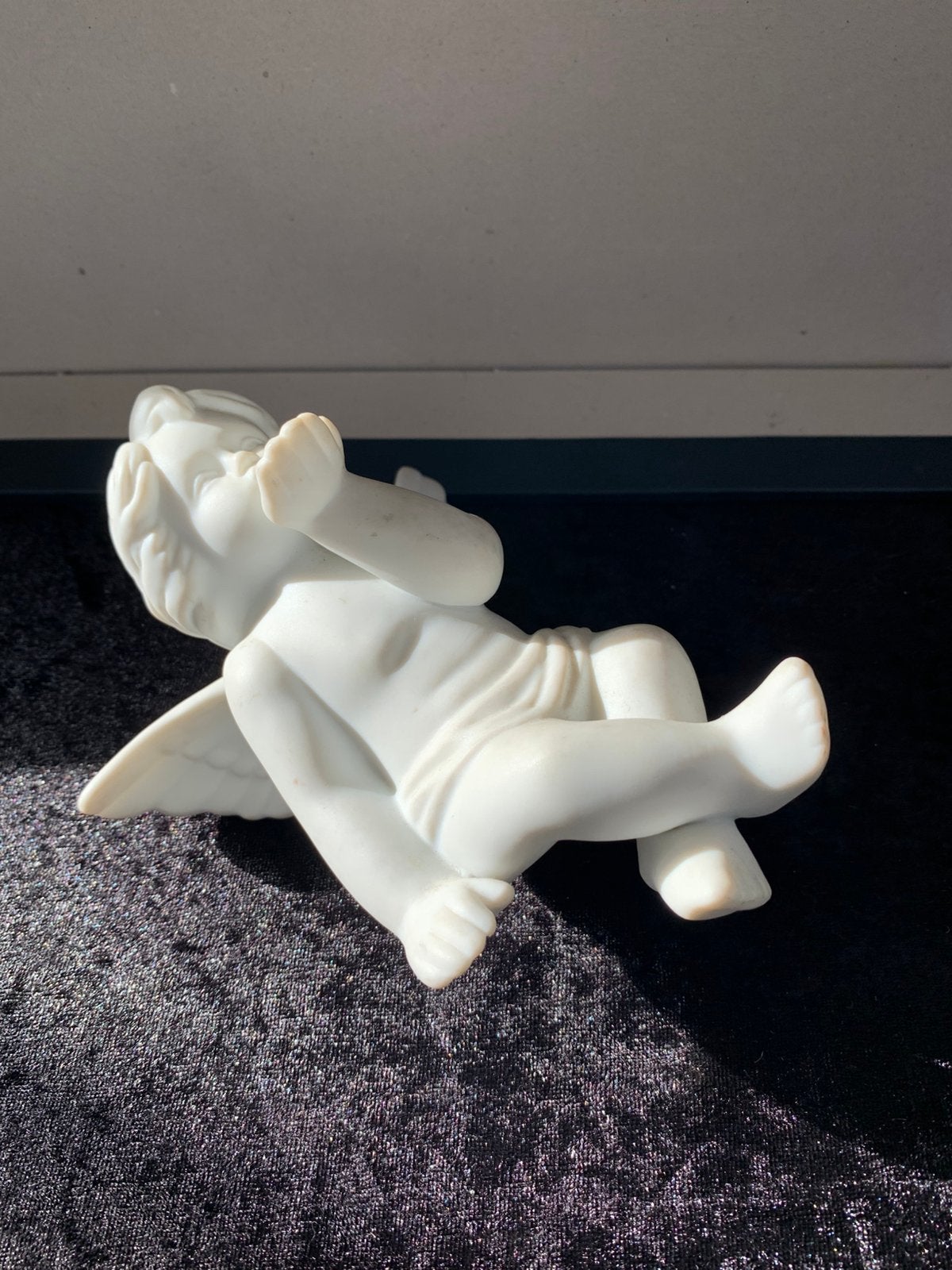 Rosental porselein engeltje, Ophalen of Verzenden, Zo goed als nieuw, Dier