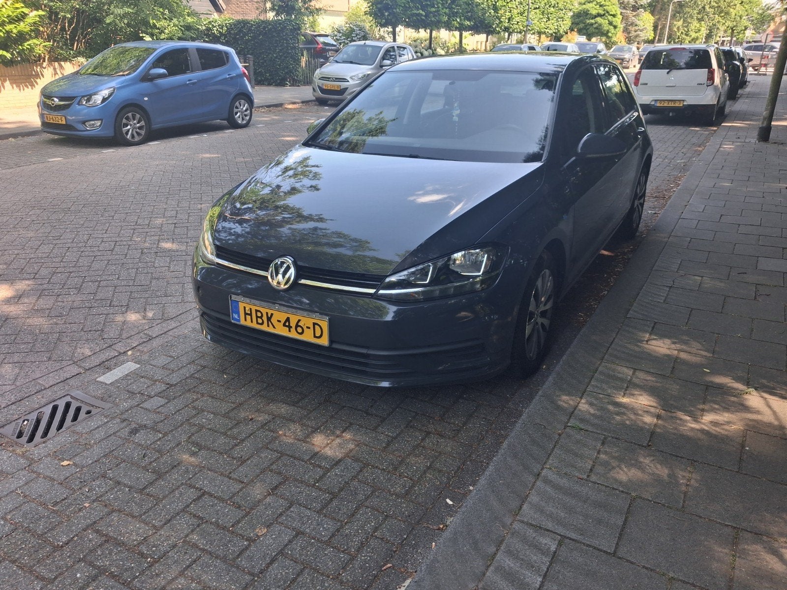 Volkswagen Golf 1.0 TSI 115pk 2020 Grijs, Auto's, Volkswagen, Euro 5, Stof, Parkeersensor, Zwart