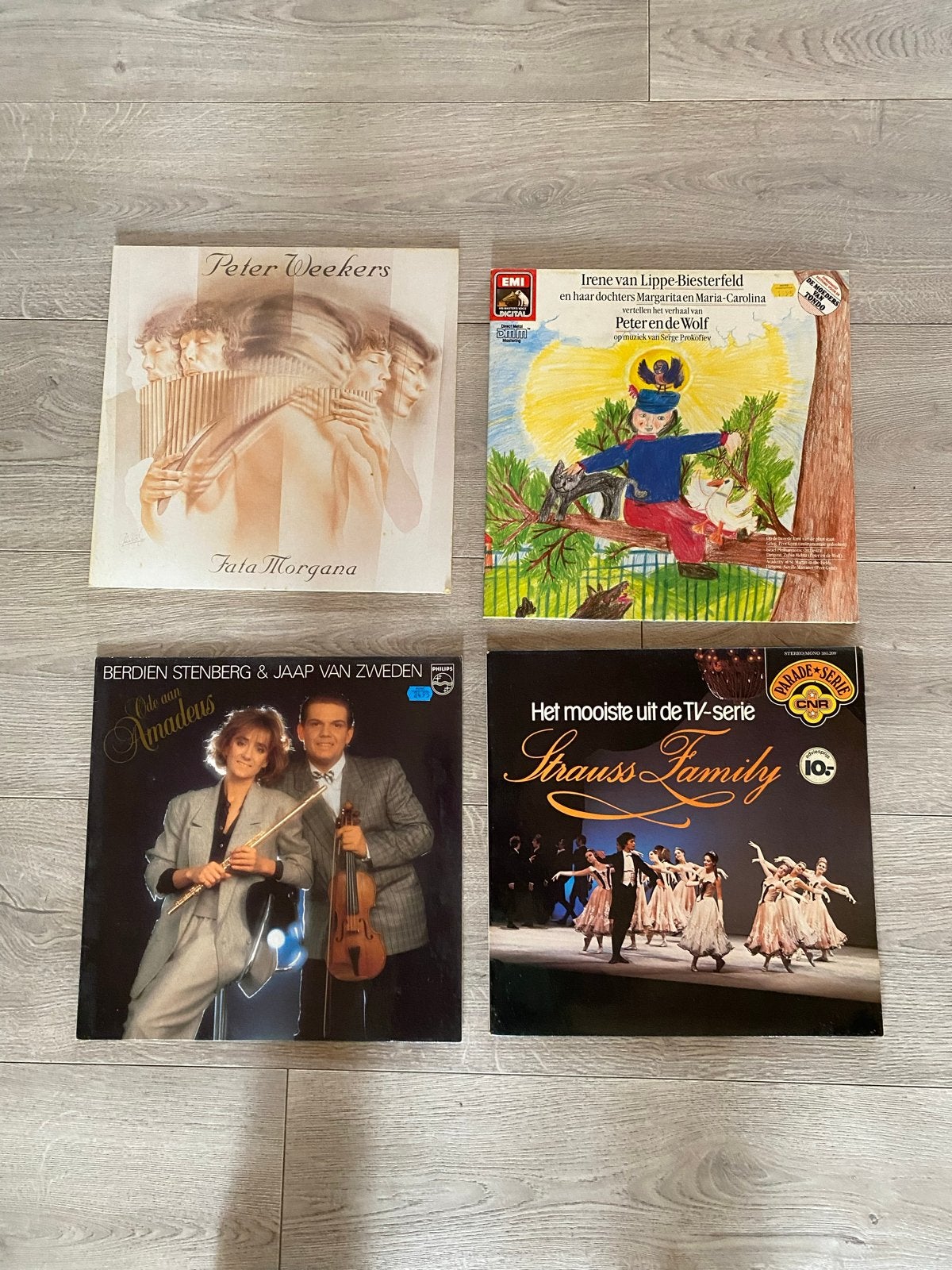 Diverse instrumentale LP's - Peter Weekers, Berdien Stenberg, Ophalen, Gebruikt, 12 inch, LP