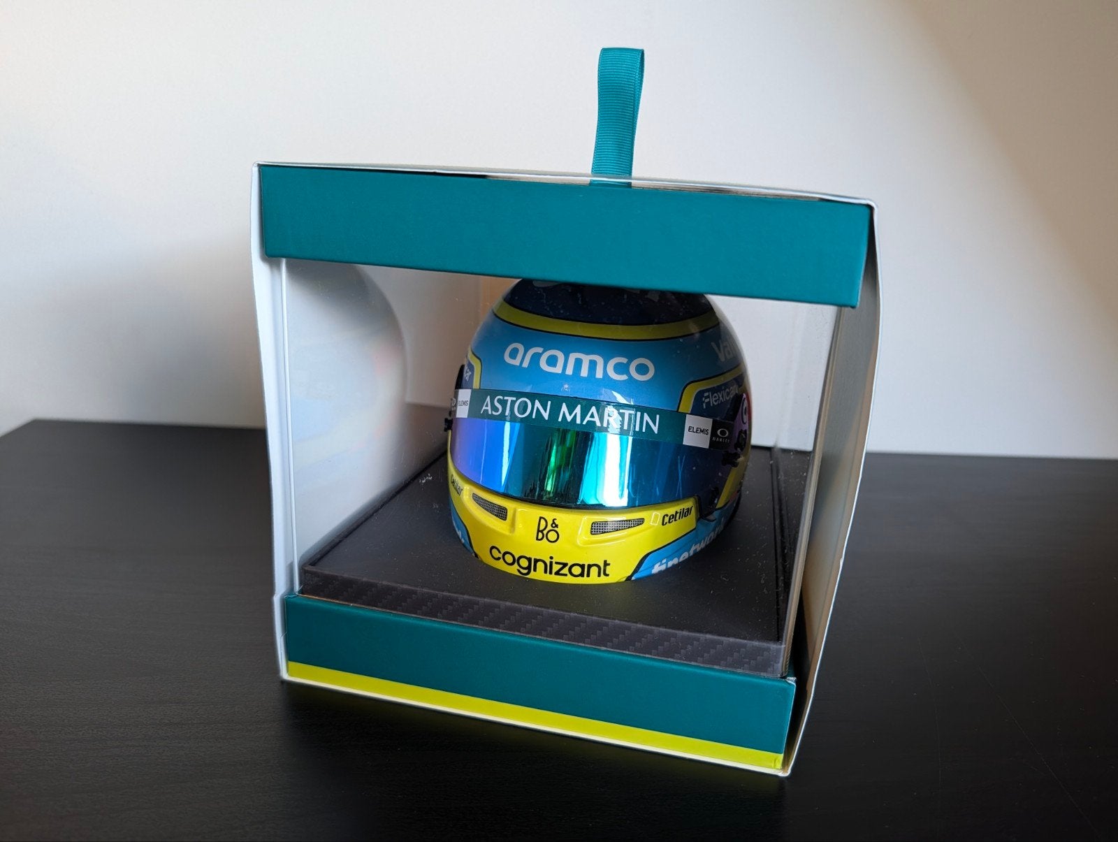Fernando Alonso 2025 VIP 1:2 helm, Ophalen of Verzenden, Nieuw, Formule 1