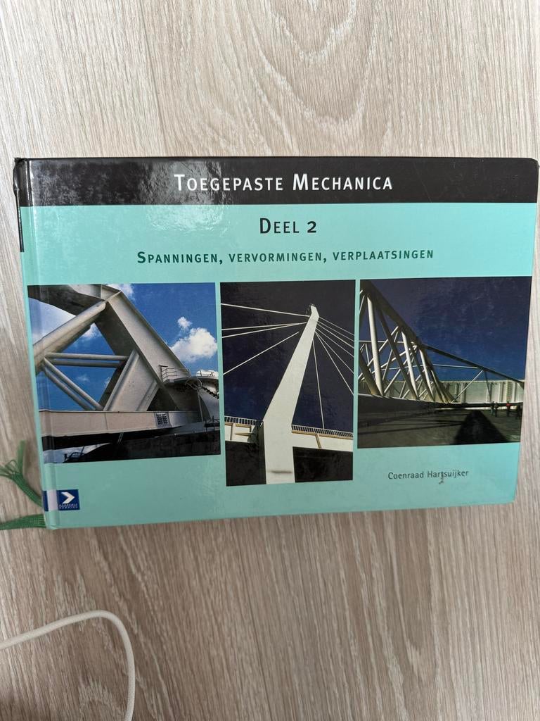 Toegepaste Mechanica Deel 2 - Coenraad Hartsijker, Boeken, Verzenden, Zo goed als nieuw, Bouwkunde