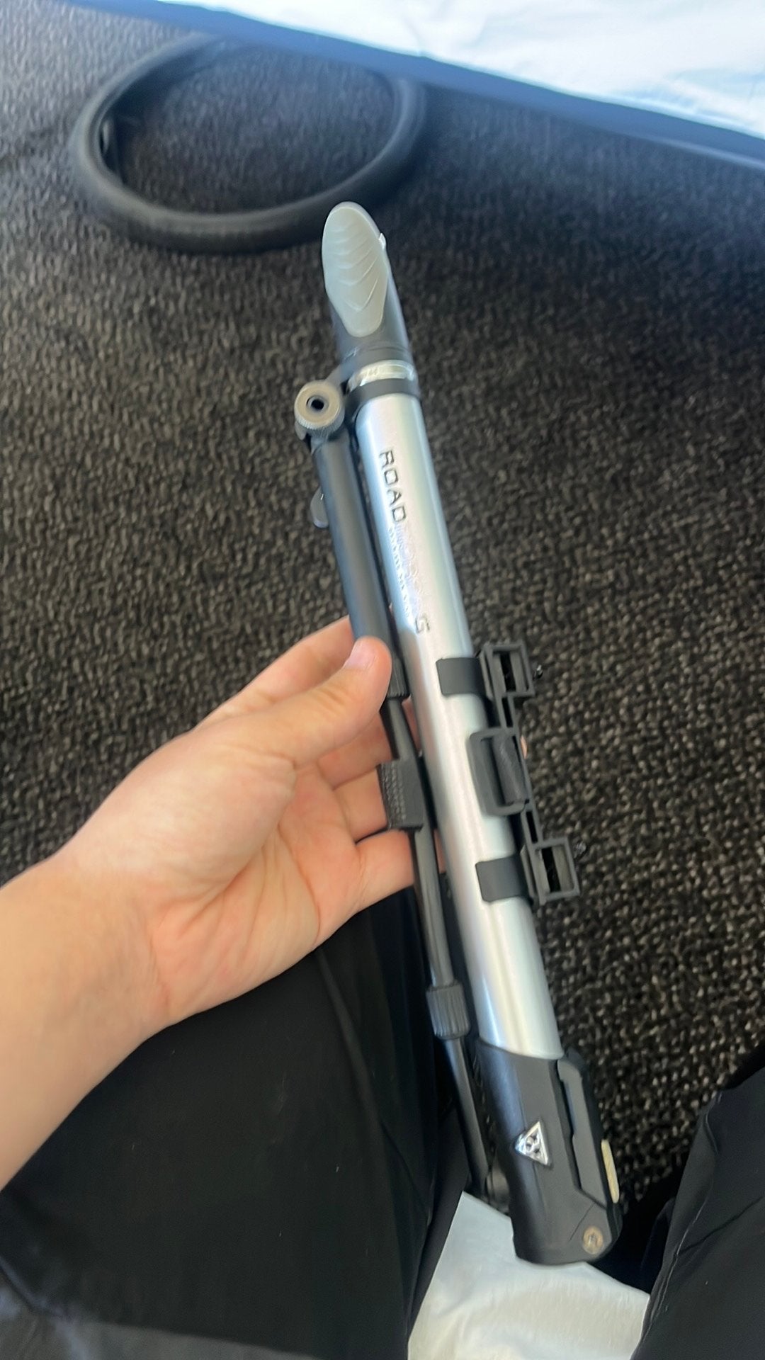 Topeak Mini Morph Bicycle Tire Pump,, Ophalen of Verzenden, Zo goed als nieuw