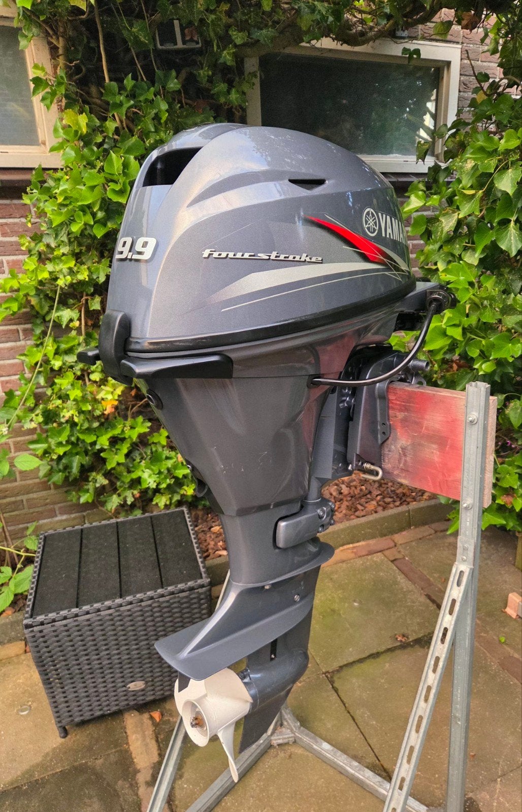 YAMAHA  20/9.9  Kortstaart Hand en afstandsbediening., Watersport en Boten, Buiten- en Binnenboordmotoren, Ophalen, 10 tot 30 pk