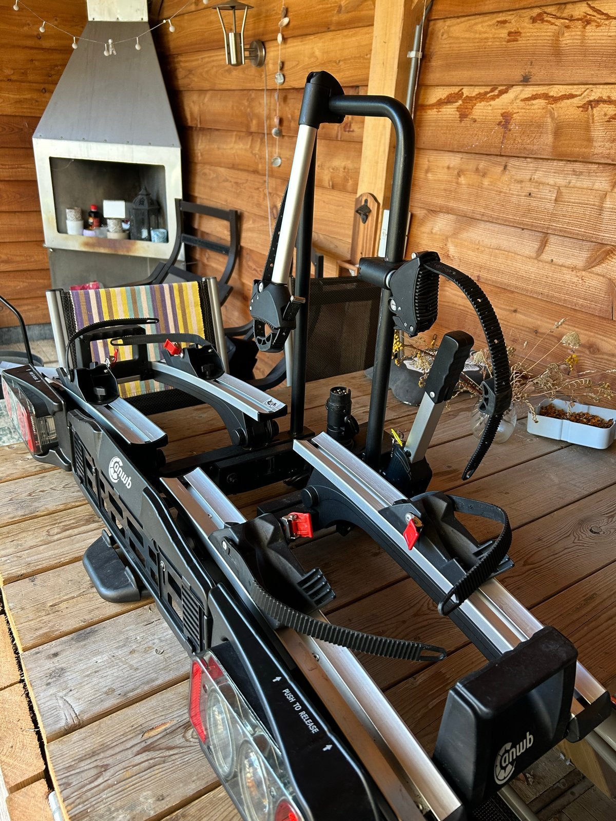 ANWB Trekhaak touring flex plus Fietsendrager voor 2 fietsen, Auto diversen, Ophalen, Zo goed als nieuw, Trekhaakdrager, Elektrische fiets