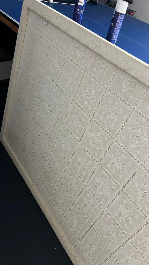 Zgan brocante prikbord 172x 102 cm, Huis en Inrichting, Woonaccessoires | Memoborden, Ophalen, Zo goed als nieuw