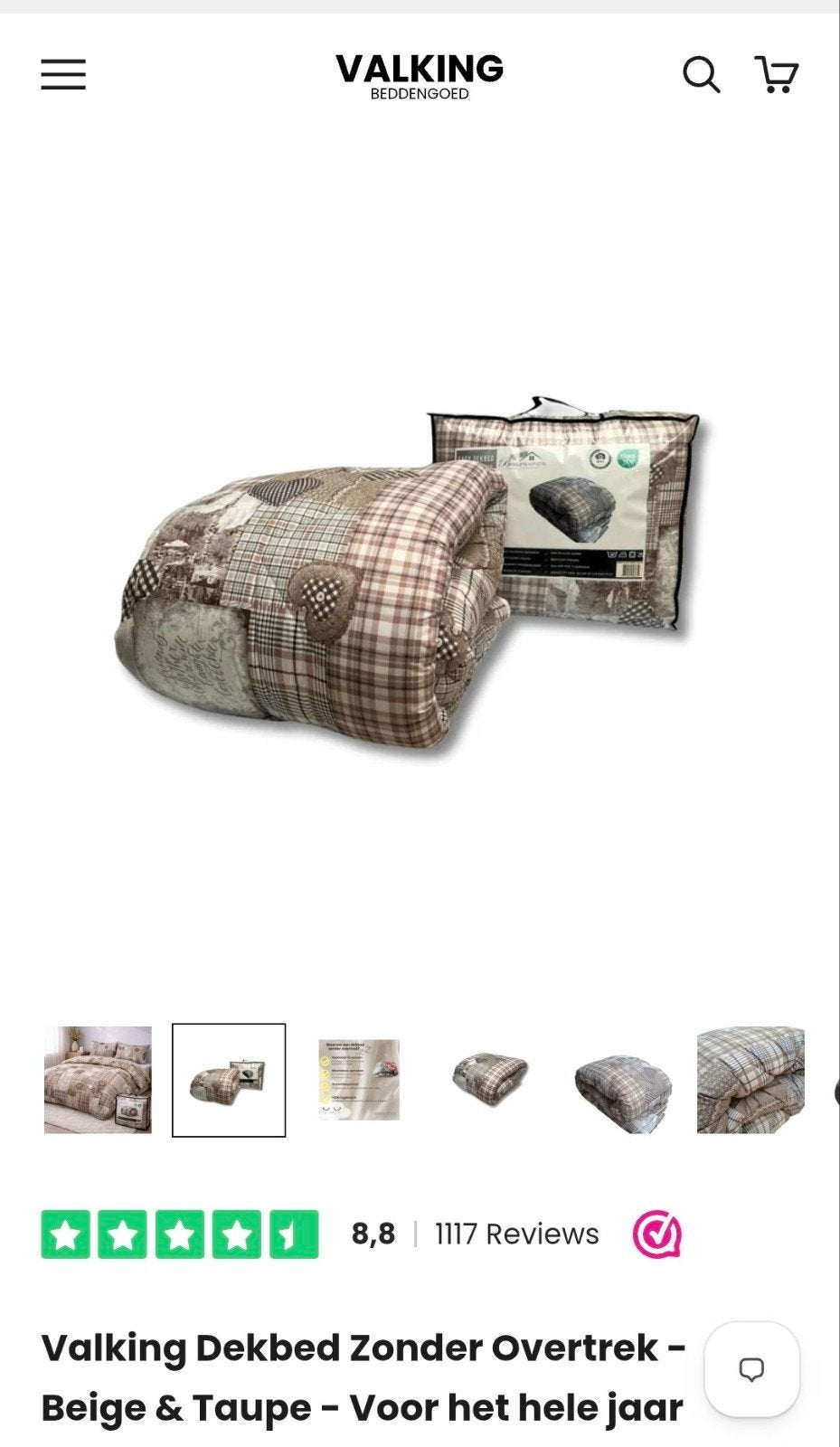 5 stuks 20 € per stuk. Valking Dekbed Zonder Overtrek ., Huis en Inrichting, Slaapkamer | Beddengoed, Ophalen of Verzenden, Eenpersoons