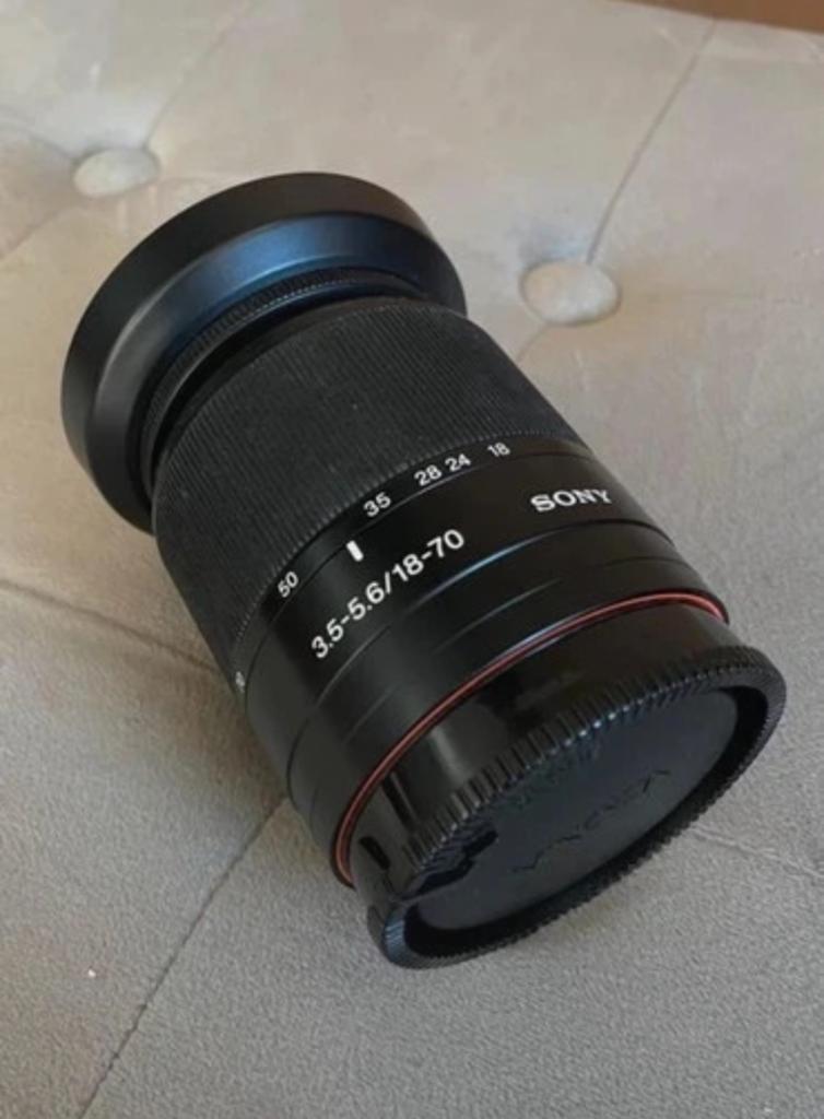 Sony 3.5-5.6/18-70 lens - A-mount, Verzenden, Zo goed als nieuw, Standaardlens, Zoom