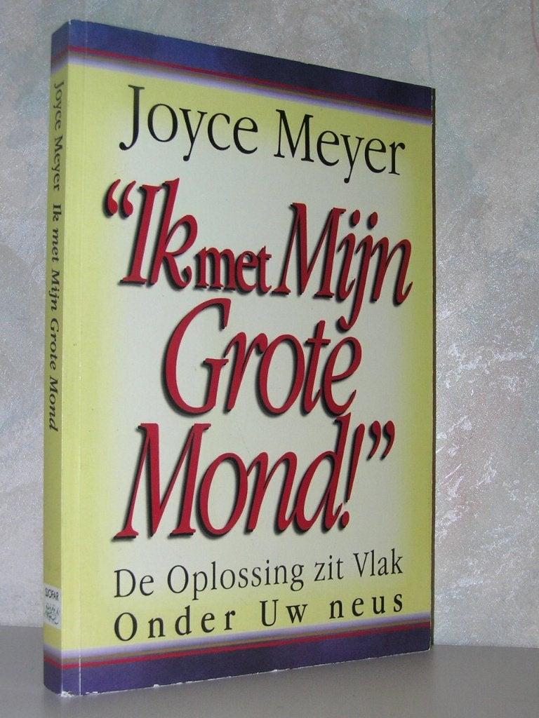 Joyce Meyer - Ik met mijn grote mond, Boeken, Ophalen of Verzenden, Zo goed als nieuw, Christendom | Katholiek