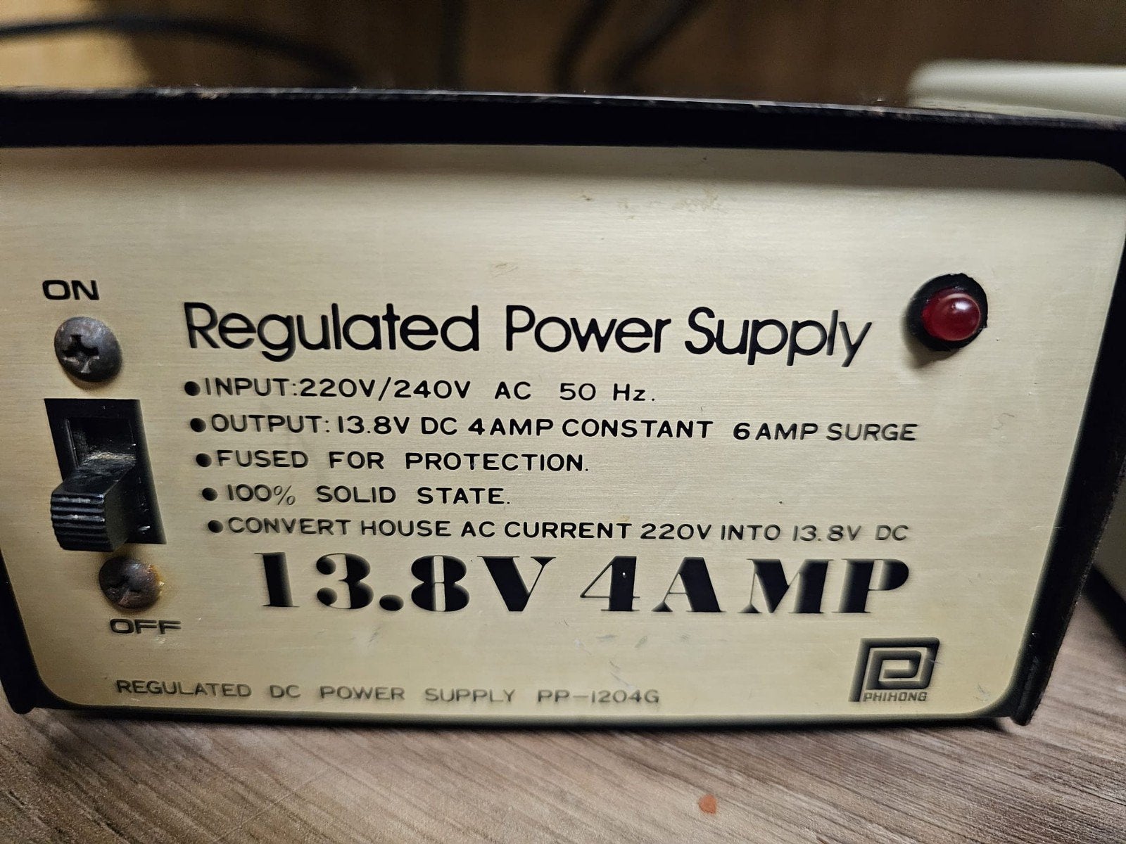 Power supply, Ophalen of Verzenden, Gebruikt, Zender en Ontvanger