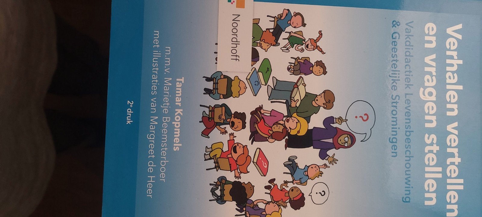 Verhalen vertellen en vragen stellen - Tamar Kopmels, Boeken, Godsdienst en Levensbeschouwin, Ophalen of Verzenden, Zo goed als nieuw