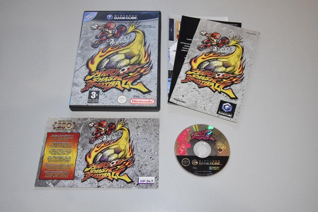 Nintendo Gamecube (NGC): Mario Smash Football, Spelcomputers en Games, Gebruikt, Ophalen of Verzenden, Sport, 3 spelers of meer