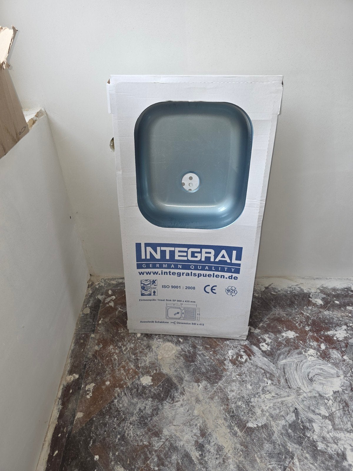 Nieuwe Integral wasbak, German Quality, Ophalen