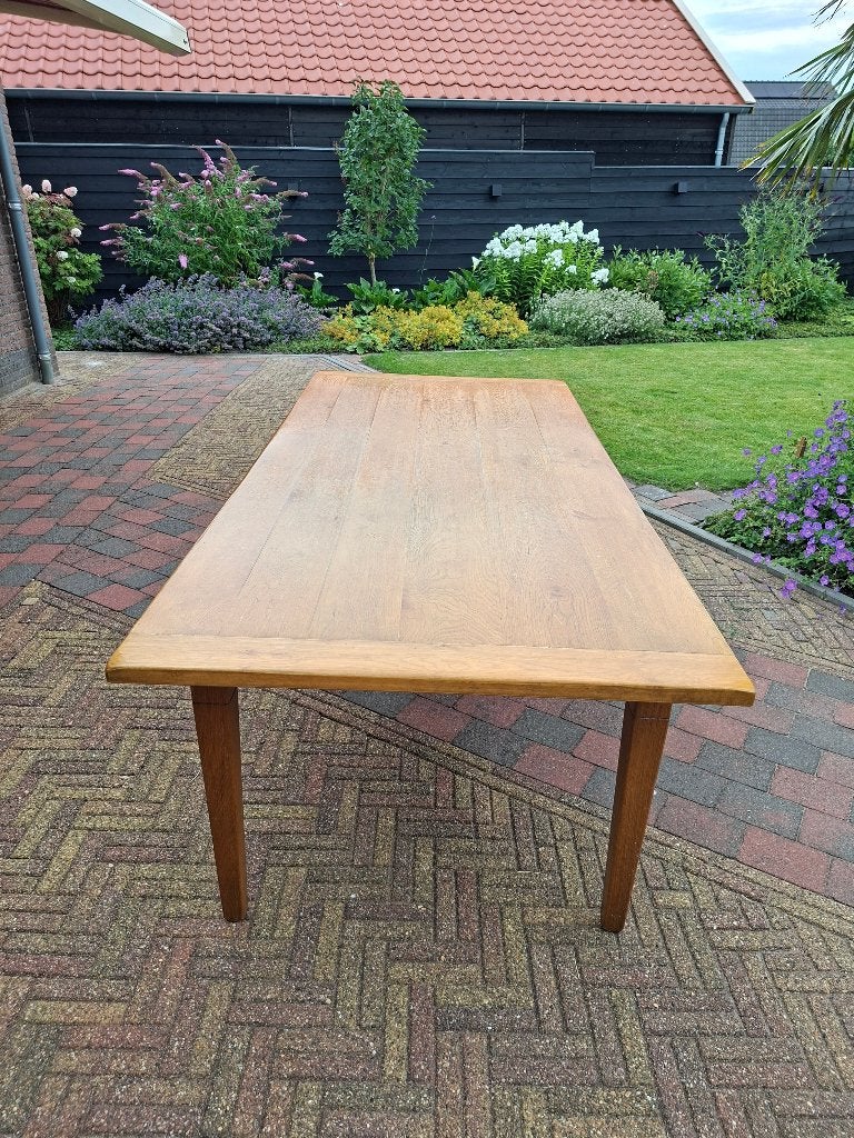 Tafel, Ophalen, Gebruikt, 100 tot 150 cm, Eikenhout