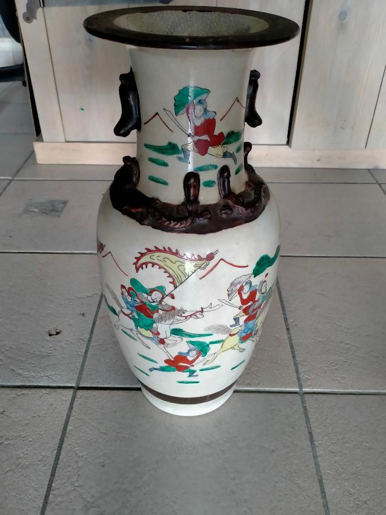 chinese vaas, Ophalen