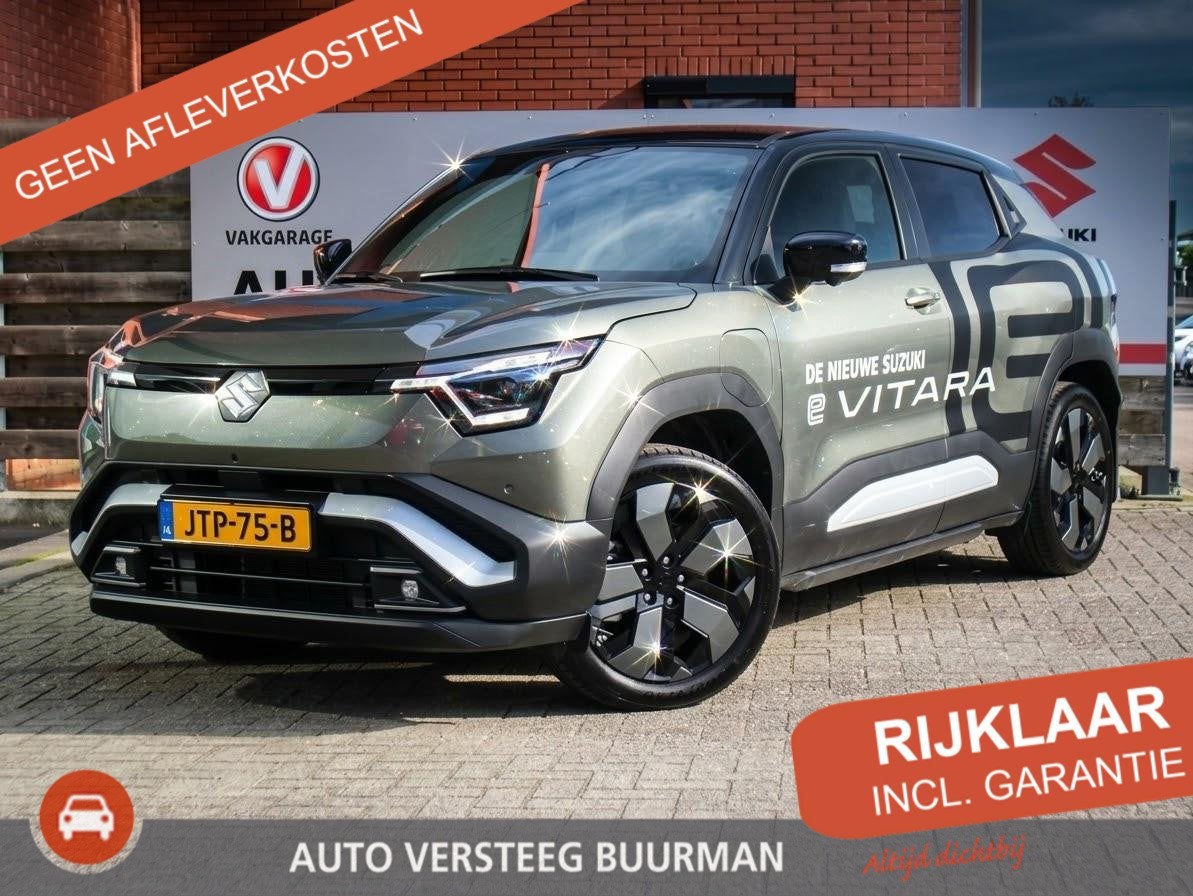 Suzuki e VITARA Style 61 kWh Elektrische Bestuurdersstoel, S, Auto's, 12 maanden, Gebruikt, 750 kg, 61 kWh