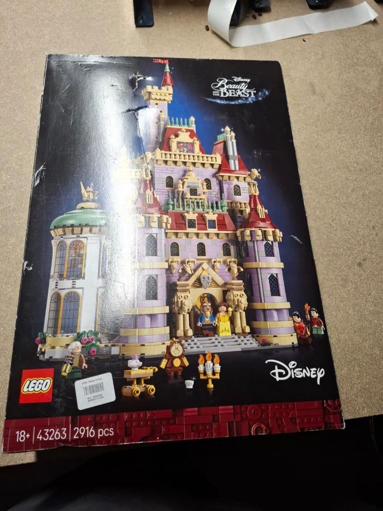 LEGO ǀ Disney Princess Belle en het Beest Kasteel | DC10183, Compleet, Lego, Ophalen of Verzenden, Disney