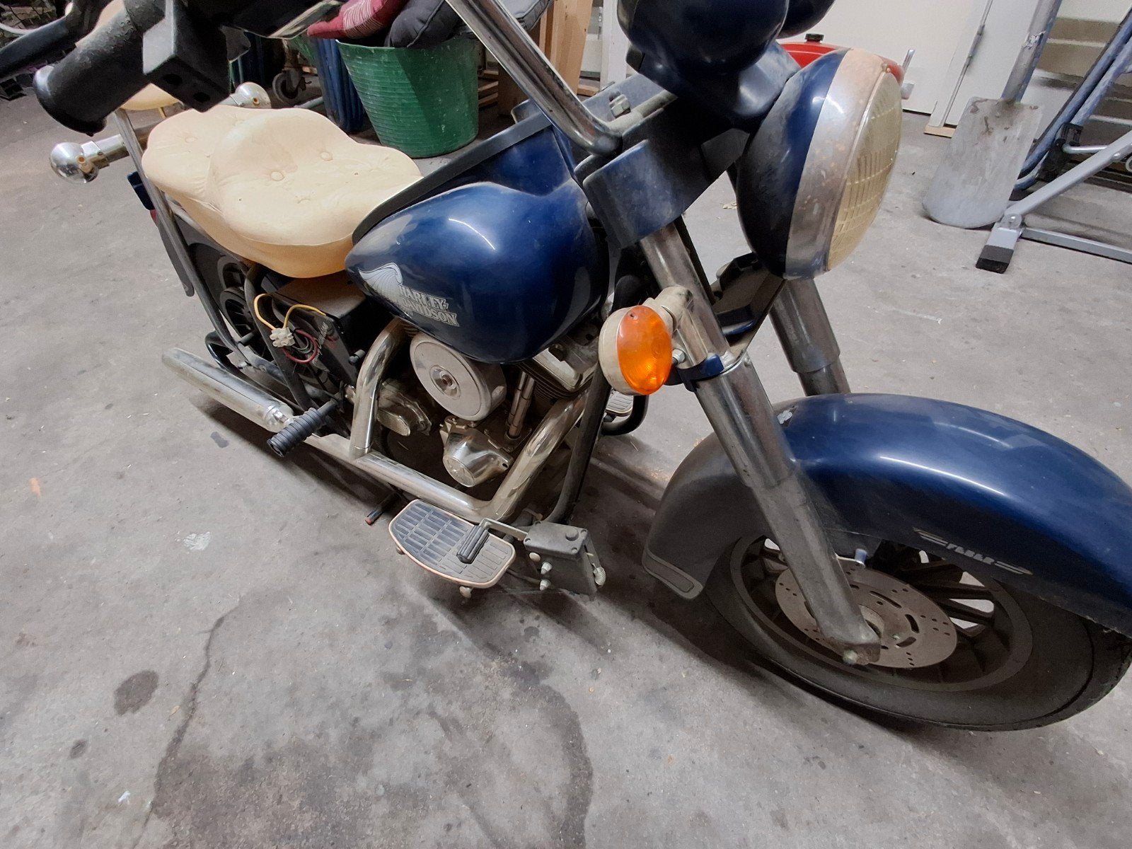 Harley davidson speelgoed motor, Ophalen, Gebruikt