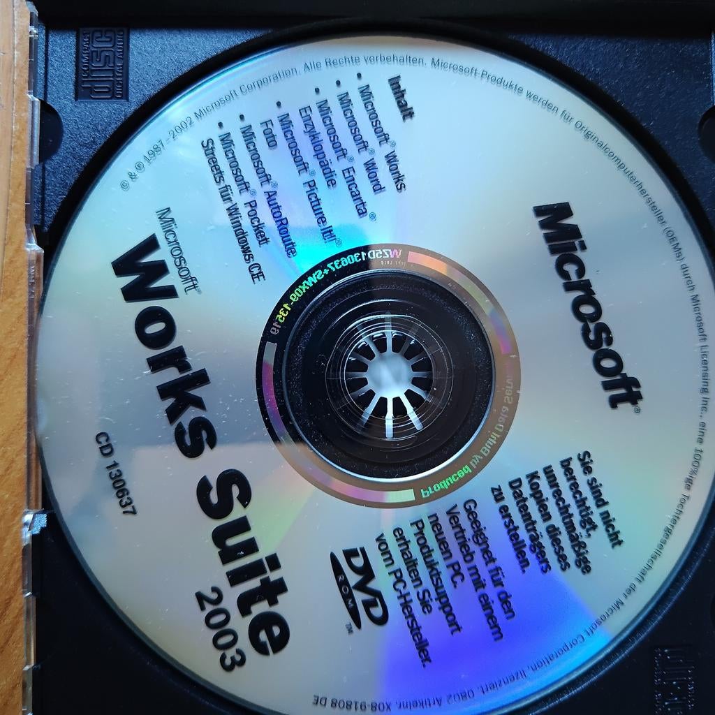 Microsoft Works Suite 2003 - Originele Software met Licentie, Ophalen of Verzenden