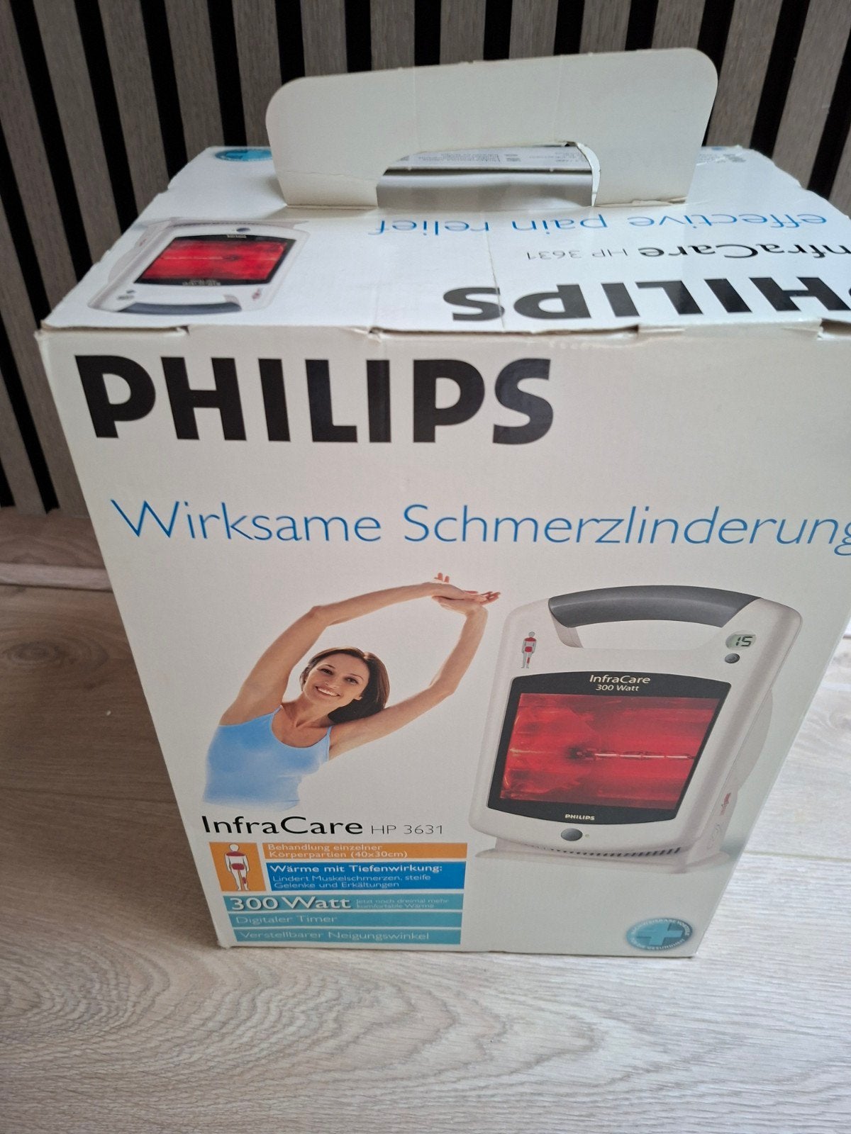 Philips InfraCare HP 3631 Infraroodlamp 300 Watt, Ophalen of Verzenden, Zo goed als nieuw, Overige typen
