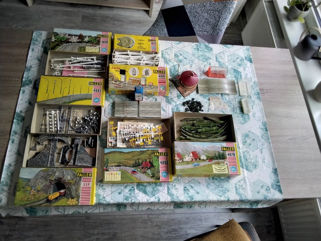 T.k. faller ams racebaan onderdelen., Kinderen en Baby's, Overige merken, Zelf te bouwen, Ophalen of Verzenden, Elektrisch