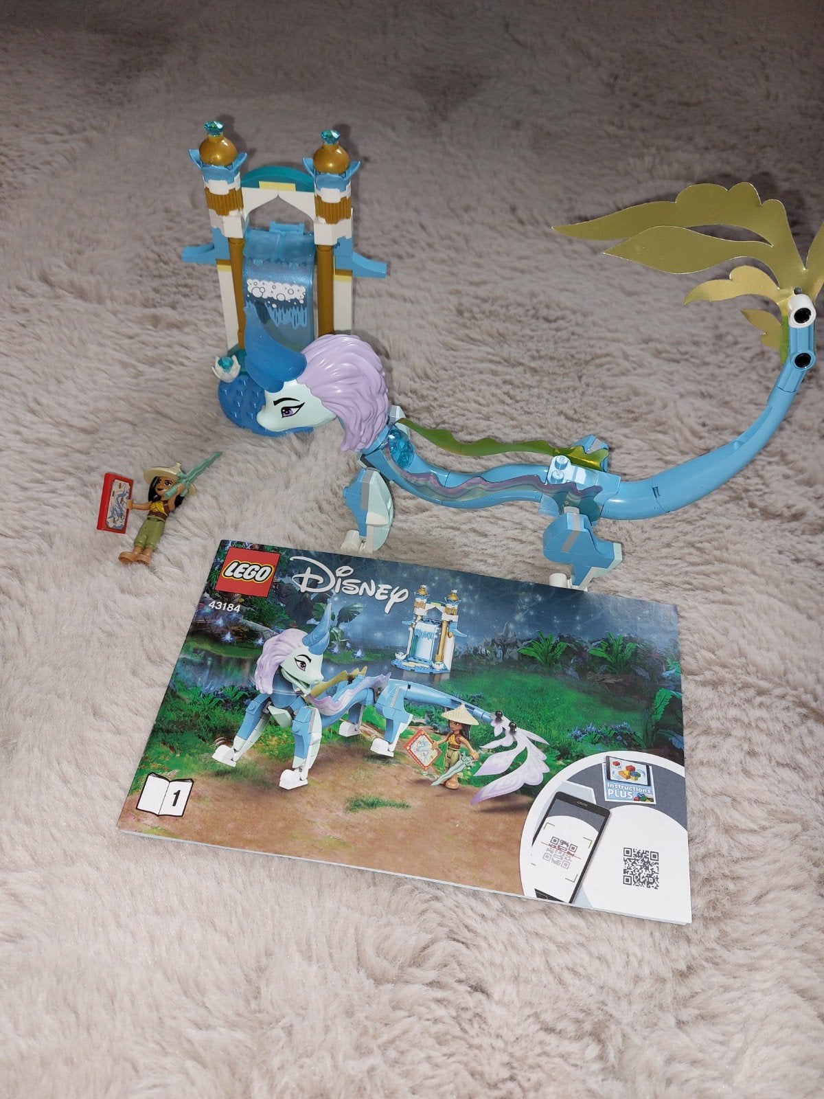 Disney lego Raya 43184 incl. Doos, Ophalen of Verzenden