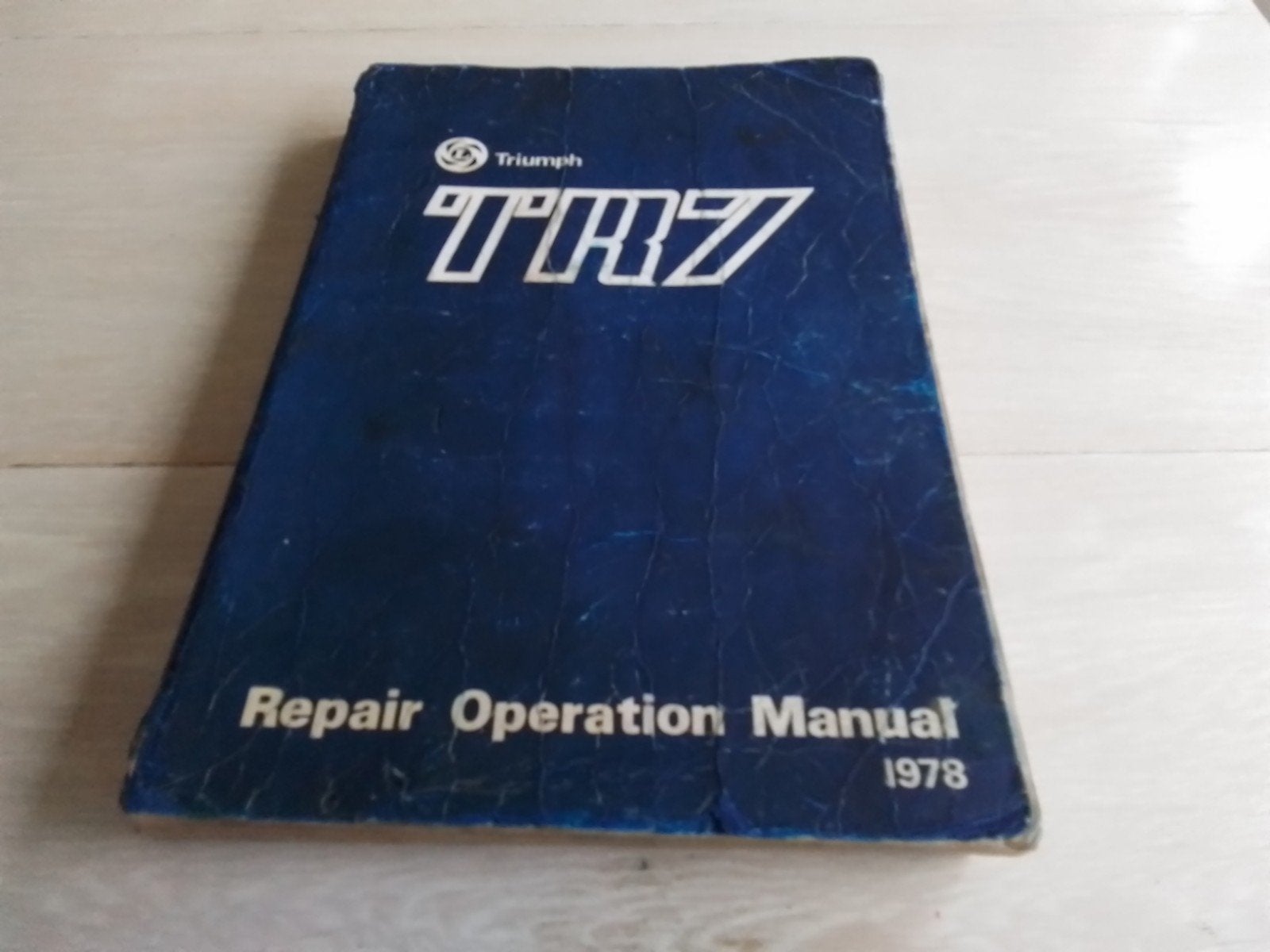 TRIUMPH TR7 WERKPLAATS BOEK ORG. BRITISH LEYLAND   1978, Ophalen of Verzenden
