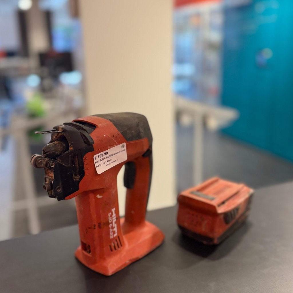 Hilti SJD 6-A22 Decoupeerzaag Body | Incl. Accu | Garantie, Doe-het-zelf en Verbouw, Gereedschap | Handgereedschap, Hilti, Zo goed als nieuw