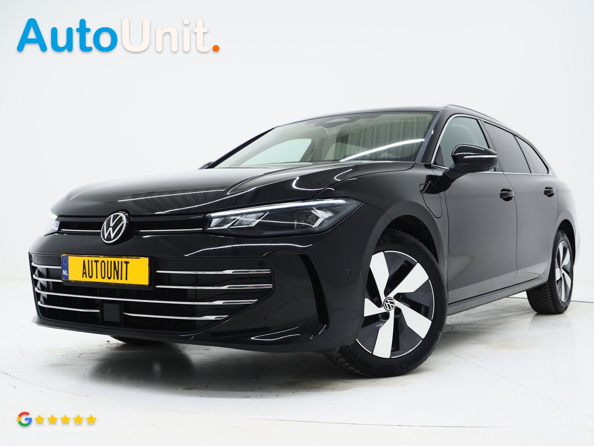 Volkswagen Passat Variant 1.5 eHybrid 204PK | Leder/Alcantar, Zwart, Zwart, Plug-in hybride, Onderhoudsboekje
