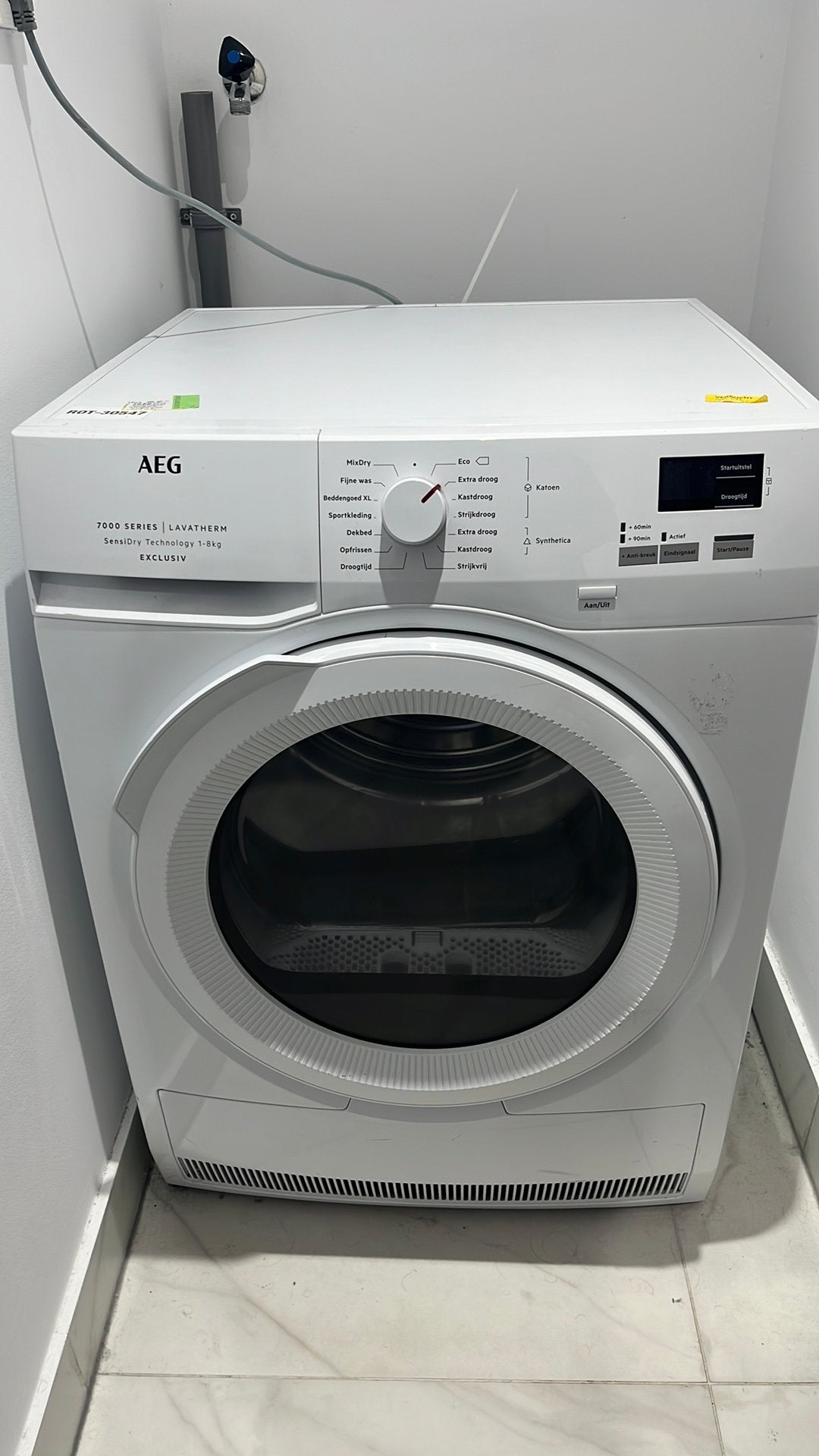Dryier, Witgoed en Apparatuur, Wasdrogers, Ophalen, 6 tot 8 kg, Minder dan 85 cm, Refurbished