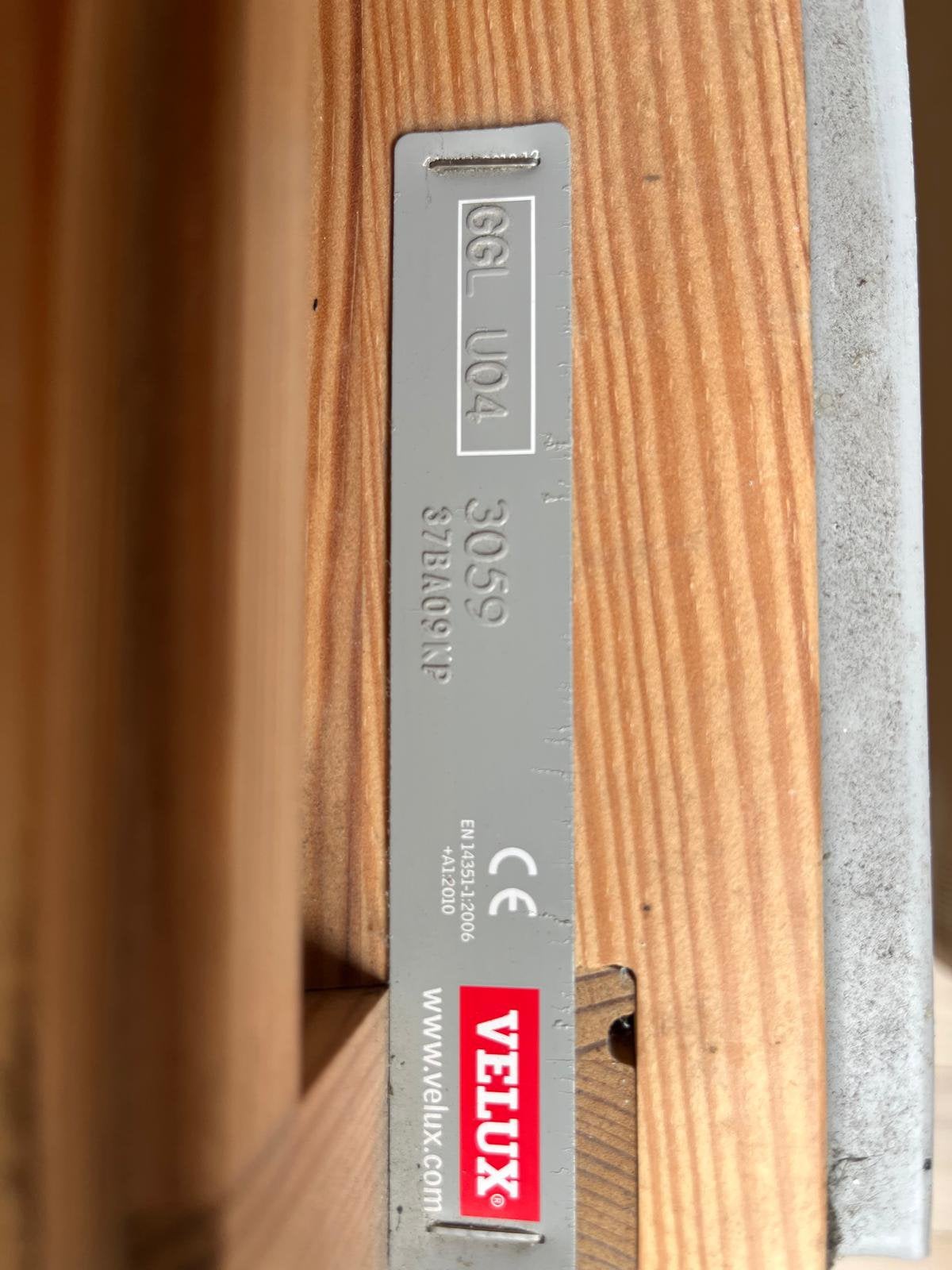 Velux dakraam incl gootstukken, Ophalen, Gebruikt, 80 tot 120 cm, 120 tot 160 cm