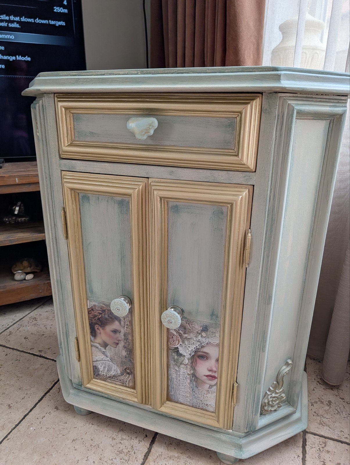 speels uniek kastje Brocante, Huis en Inrichting, Ophalen, 25 tot 50 cm, 50 tot 100 cm, Minder dan 100 cm