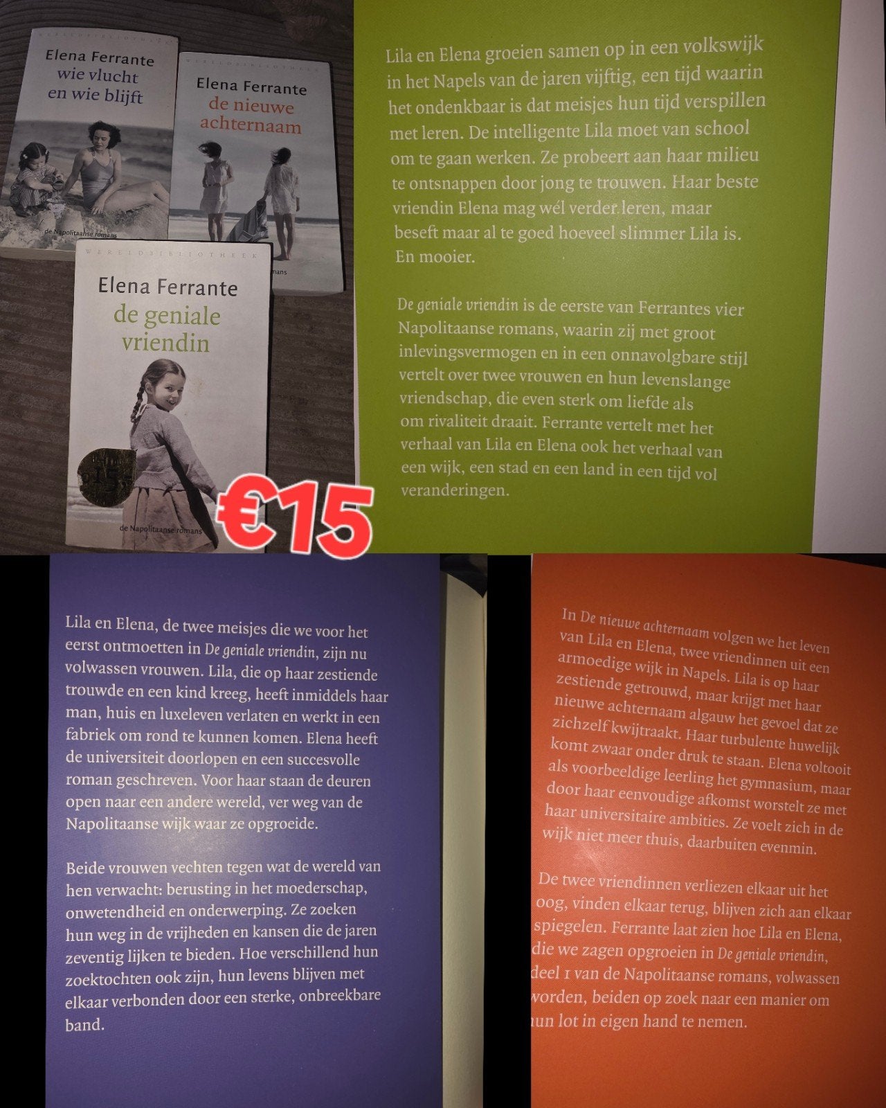 Elena ferrante, Ophalen of Verzenden, Zo goed als nieuw