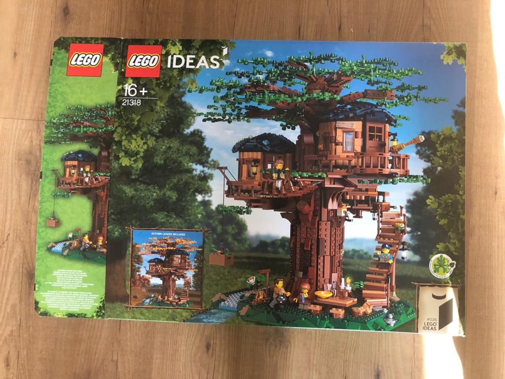 Lego Ideas boomhut 21318, Ophalen, Lego, Compleet, Complete set