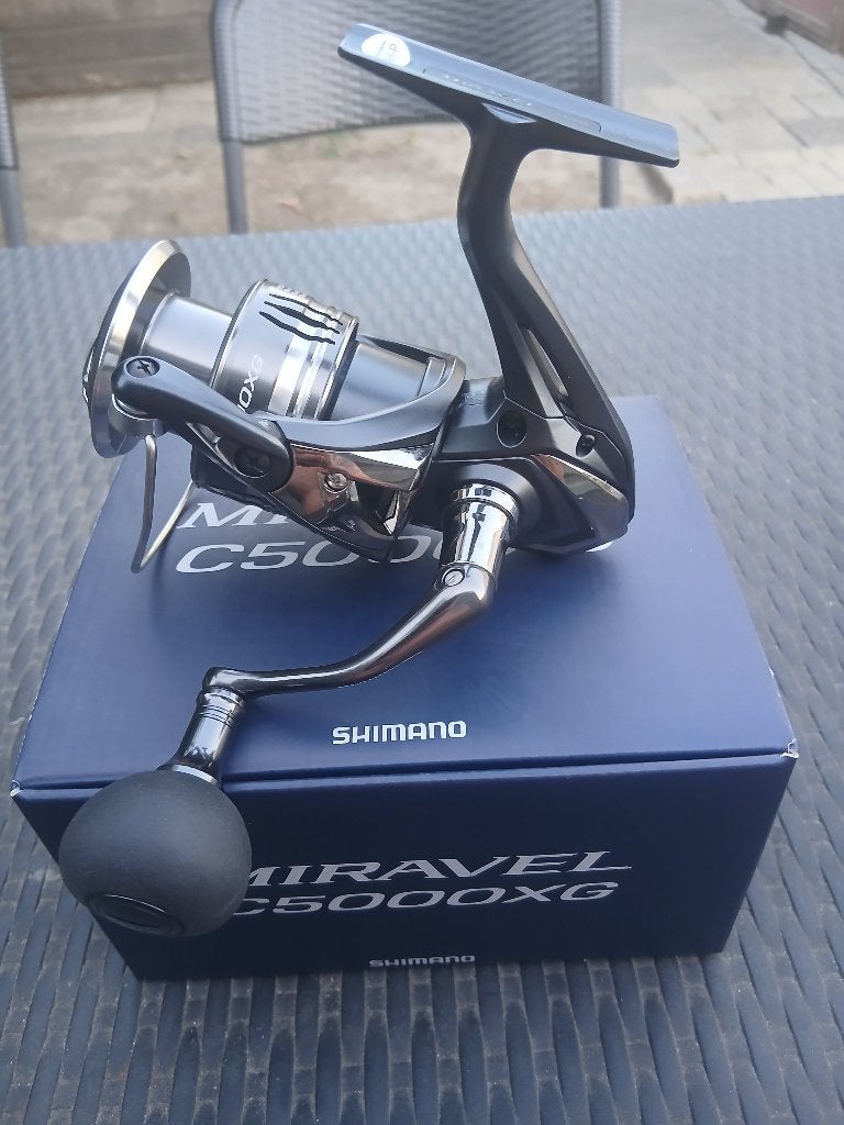 Shimano miravel C5000 XG werpmolen  NIEUW!!, Ophalen of Verzenden, Nieuw, Molen