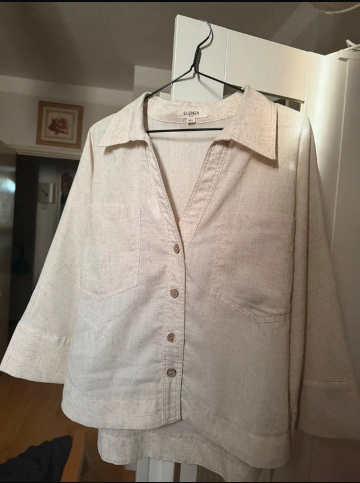 Kenza linnen blouse, Kleding | Dames, Ophalen of Verzenden, Zo goed als nieuw