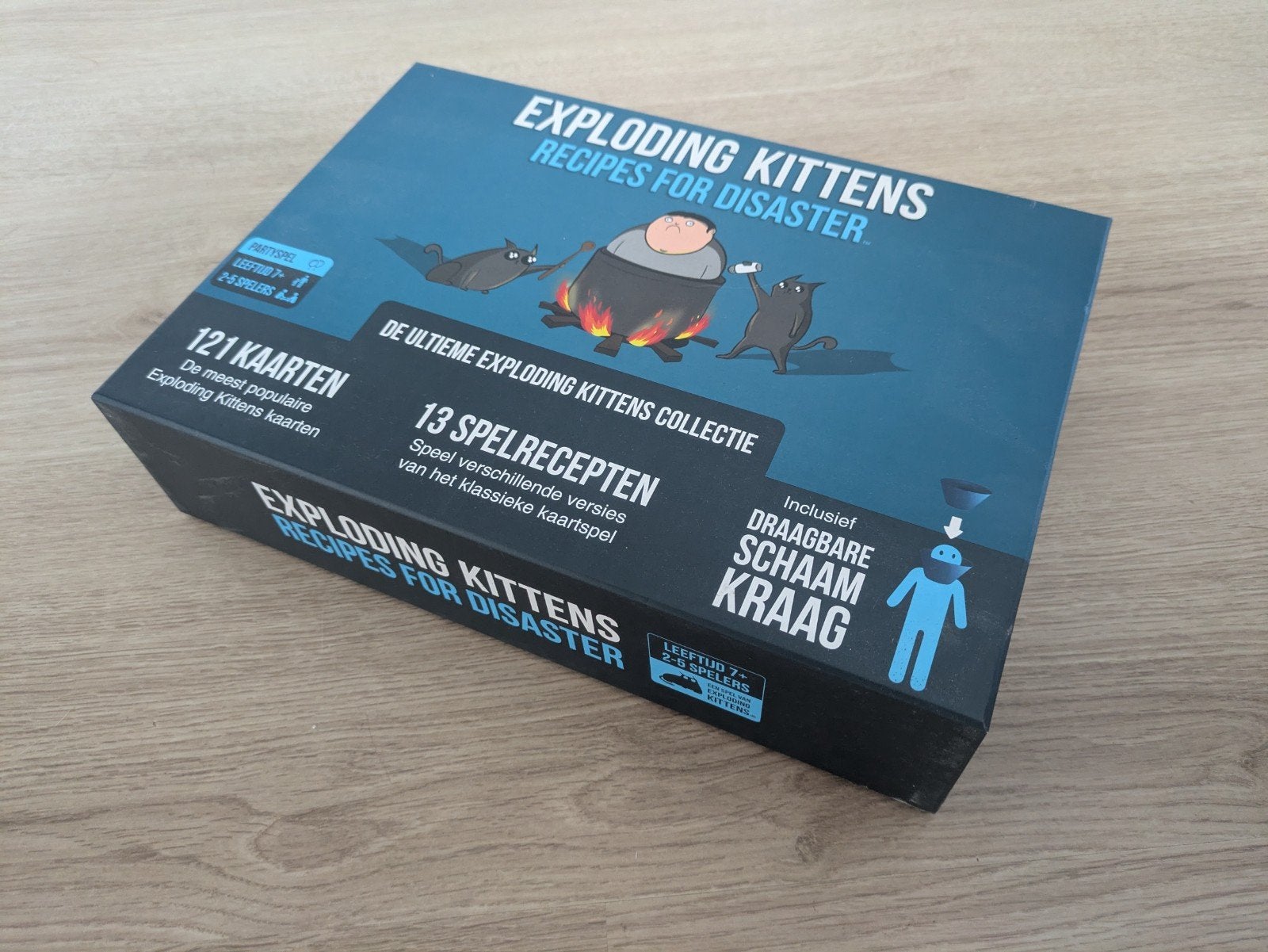Exploding Kittens: Recipes for Disaster Bordspel, Vijf spelers of meer, Ophalen, Zo goed als nieuw, Exploding Kittens