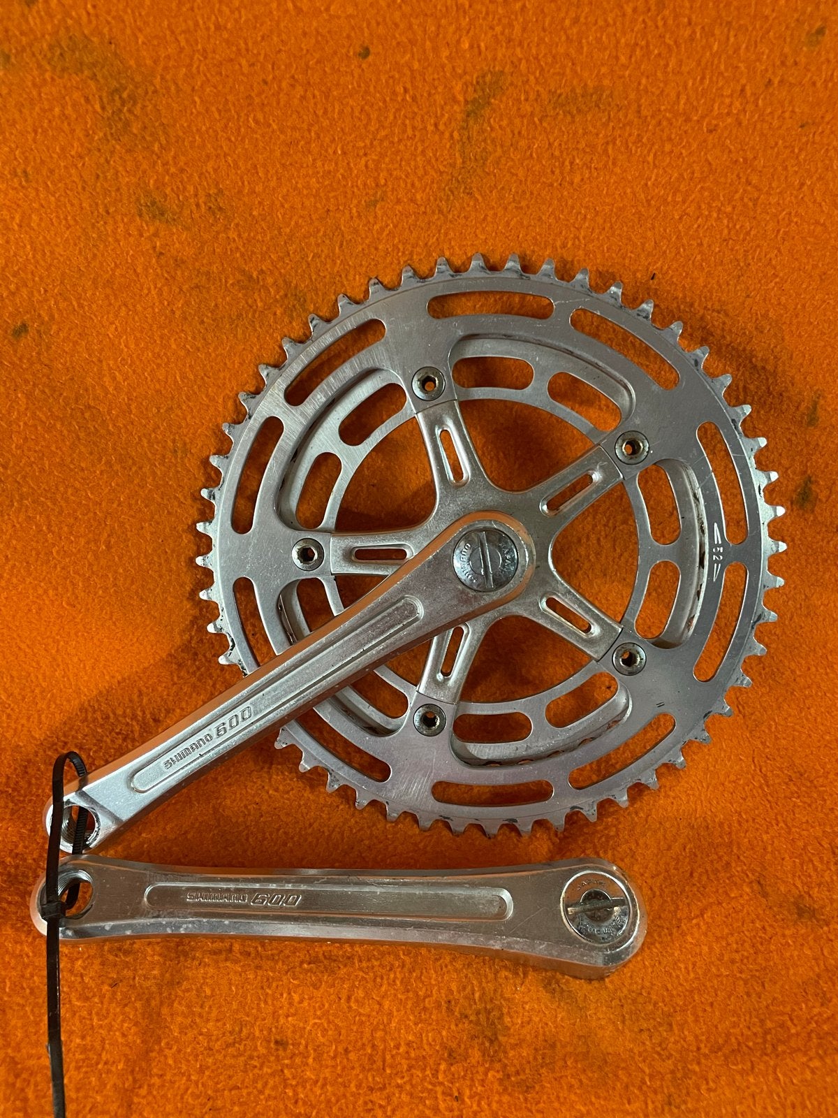 Shimano 600 Crankstel  Racefiets Onderdeel, Verzenden, Gebruikt, Overige typen