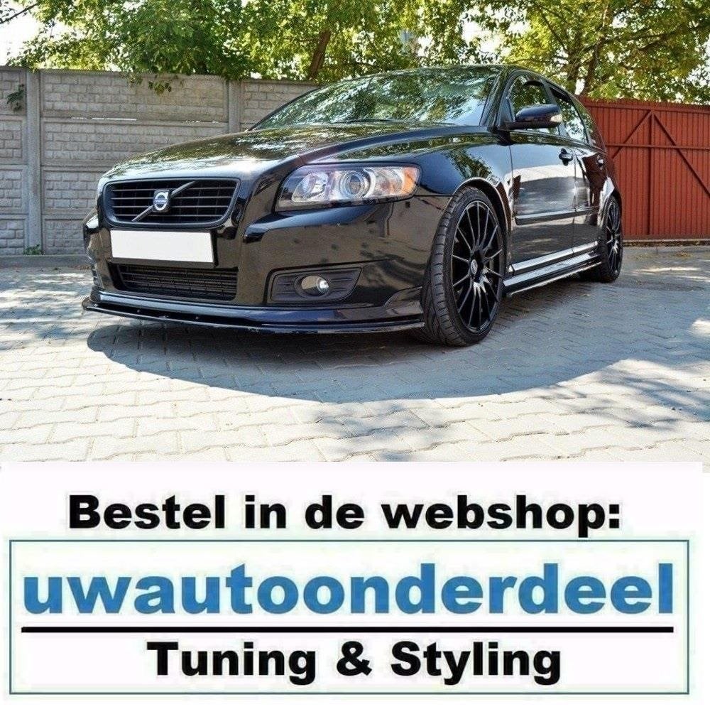 Maxton Design Spoiler Lip Splitter Voor Volvo V50 R Design, Verzenden, Automotive Parts, A.parts@hotmail.nl, Trasmolenlaan 12 3447 GZ Woerden