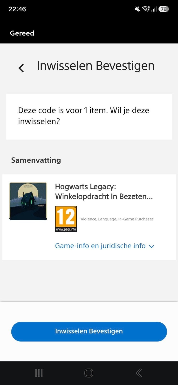 Hogwarts Legacy, Verzenden, Support@wbgames.com, 1 speler, Warner Bros. Games