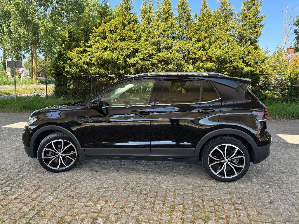 Volkswagen T-Cross 1.0 TSI 115pk 2020 Zwart, Auto's, Volkswagen, Voorwielaandrijving, Zwart, Origineel Nederlands, 115 pk