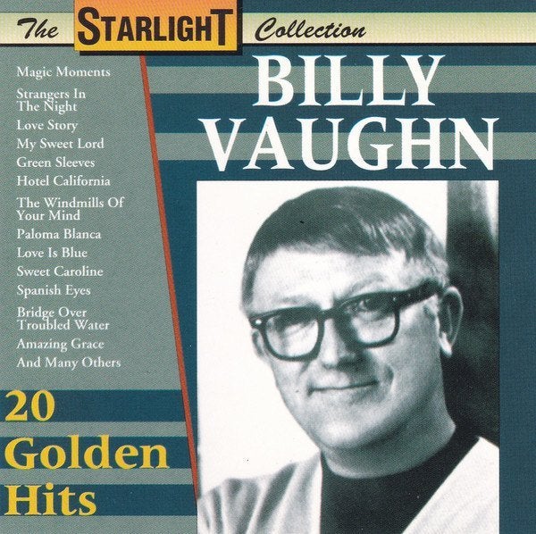 Billy Vaughn – 20 Golden Hits CD, Verzenden, Zo goed als nieuw, Pop, Album