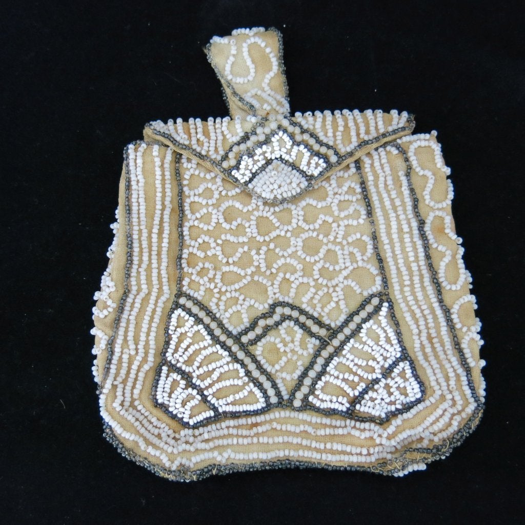 Oud kralentasje, Antiek en Kunst, Ophalen of Verzenden