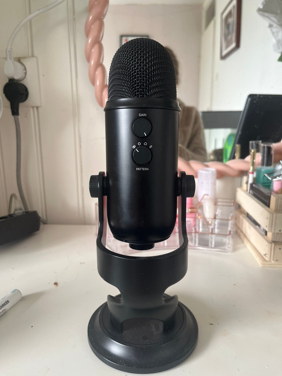 Blue yeti microfoon, Ophalen, Zo goed als nieuw, Studiomicrofoon