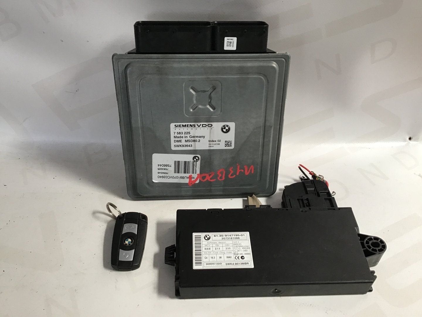 Computer motormanagement set N43B20A BMW E87 7583225, Gebruikt, -, -, Ophalen of Verzenden