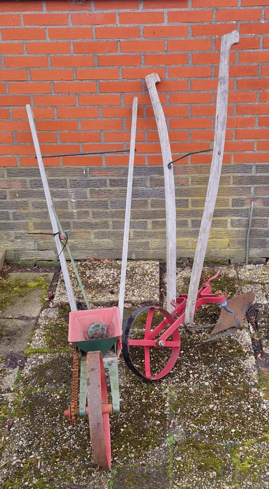 oude landbouw werktuigen, Ophalen, Gebruikt, Transportkar