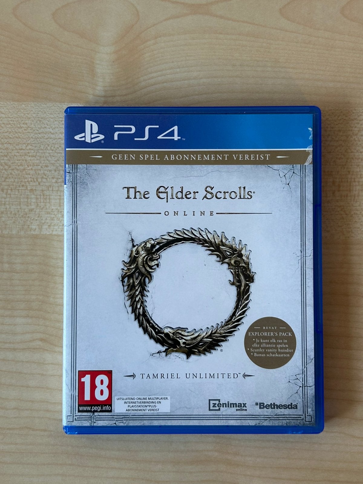 The Elder Scrolls Online: Tamriel Unlimited PS4 – €5, Spelcomputers en Games, Avontuur en Actie, Online, Vanaf 18 jaar, Ps4