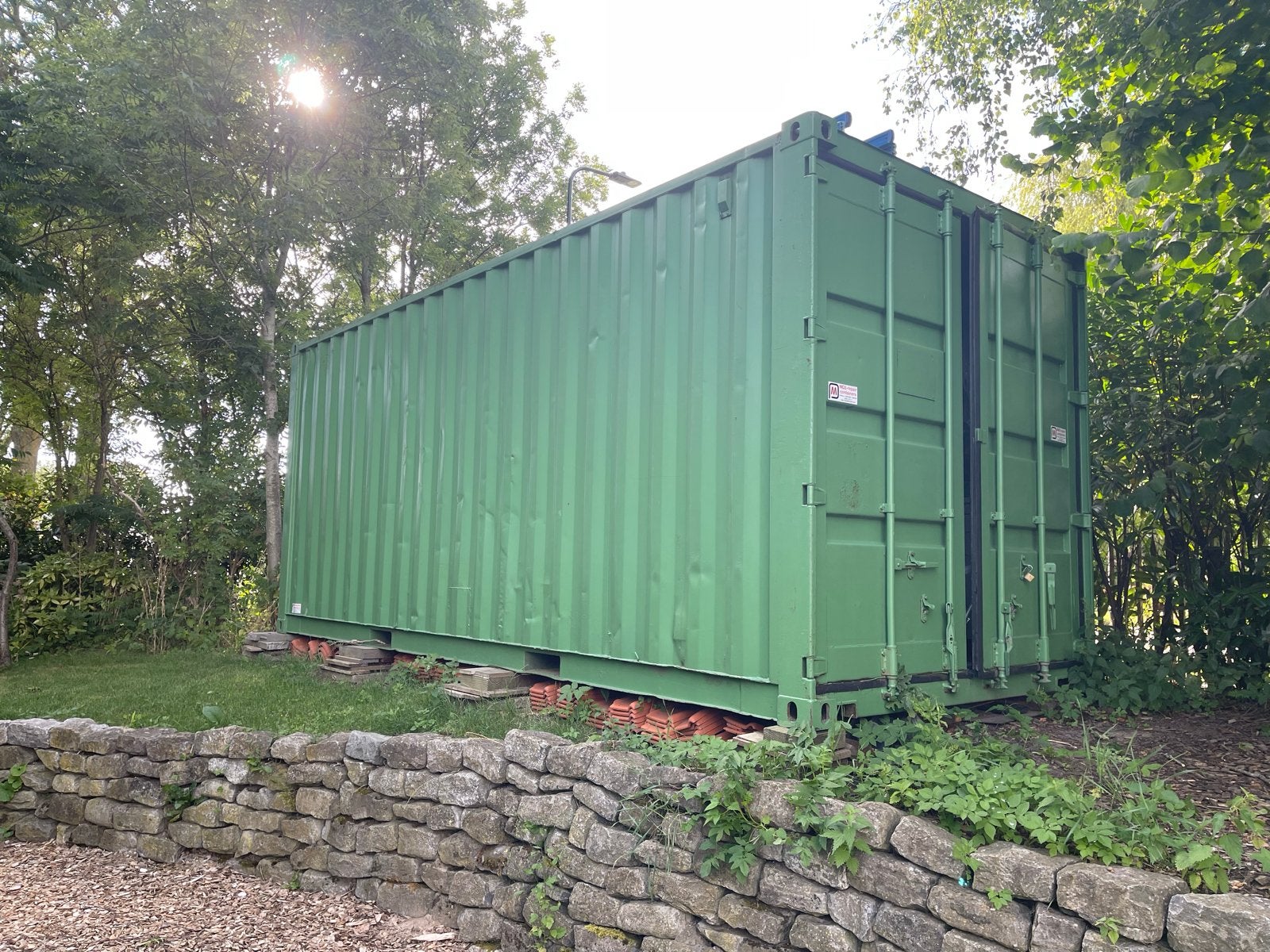 Zeecontainer 20ft - refurbished, Ophalen
