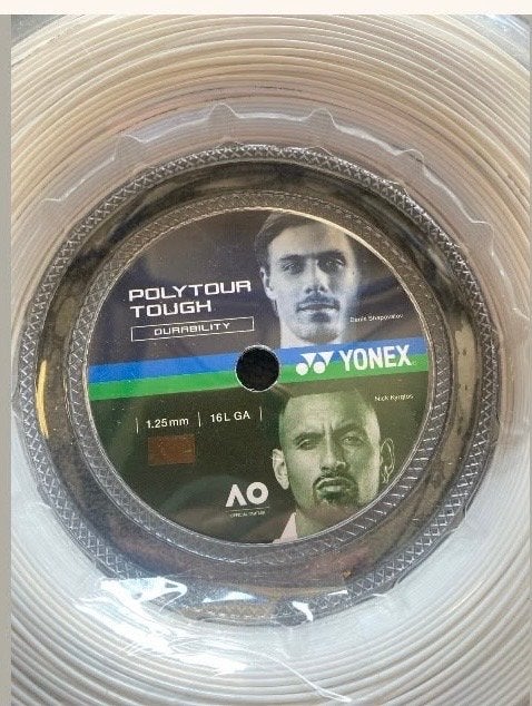 Nieuwe Yonex Poly Tour Tough 1.25mm 200m Tennis Snaar, Grip of Snaar, Onbekend, Nieuw, Ophalen of Verzenden