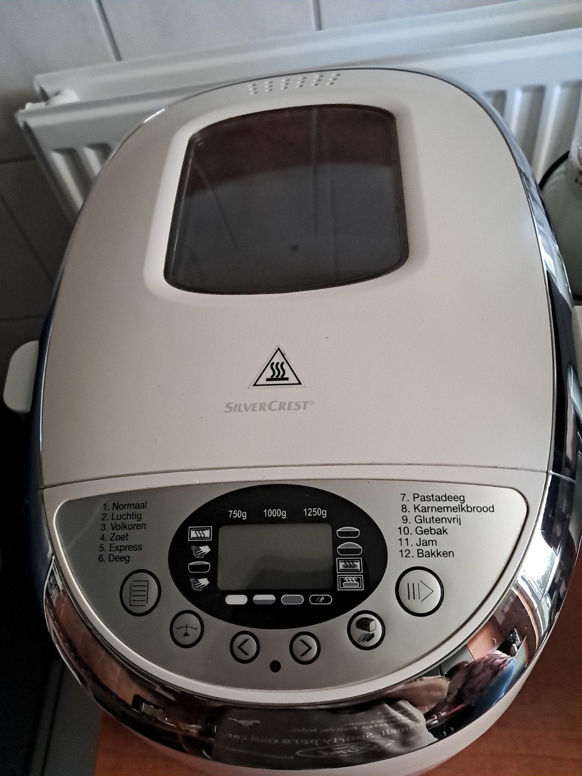 SilverCrest Broodbakmachine - ook voor cake en glutenvrij, Ophalen, Metaal, Wit, Overige merken