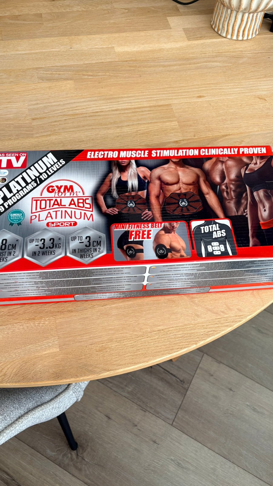 Gymform total abs, nieuw in doos!!!, Ophalen of Verzenden, Nieuw, Buik